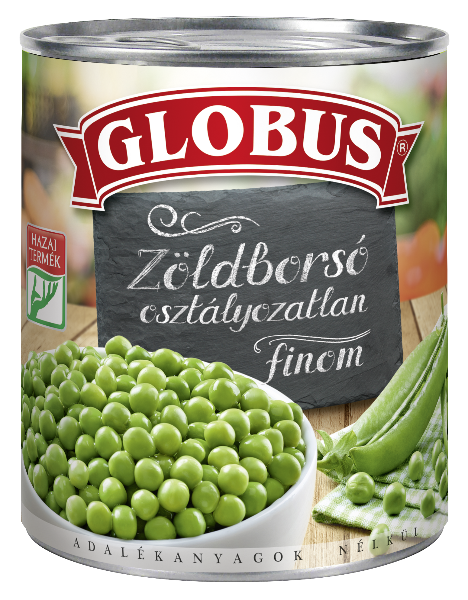 Globus Zöldborsó, méret szerint osztályozatlan 800g